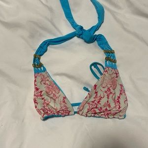Beach bunny reversible bikini top